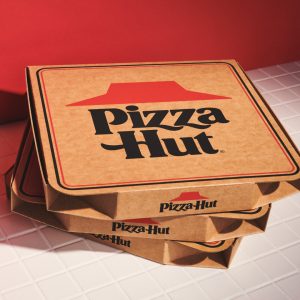 Pizza Hut boxes